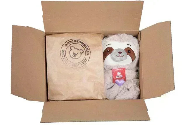 Kuscheltier Kiste offen