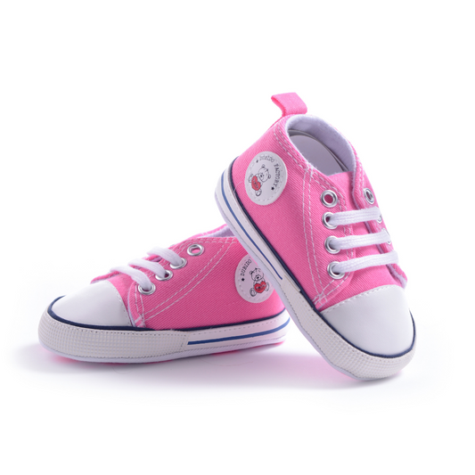 Pinke Schuhe für Kuscheltier