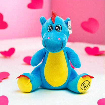 Azurius der blaue Glücks Drache Neuheit