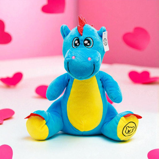 Azurius der blaue Glücks Drache Neuheit