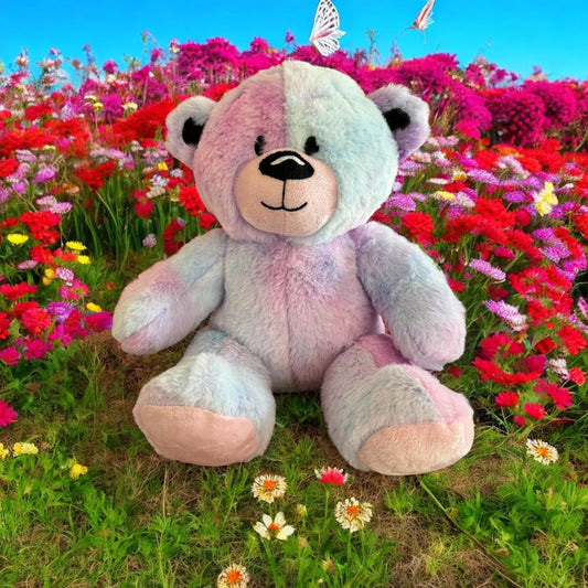 Blauer Regenbogen Glücksbär