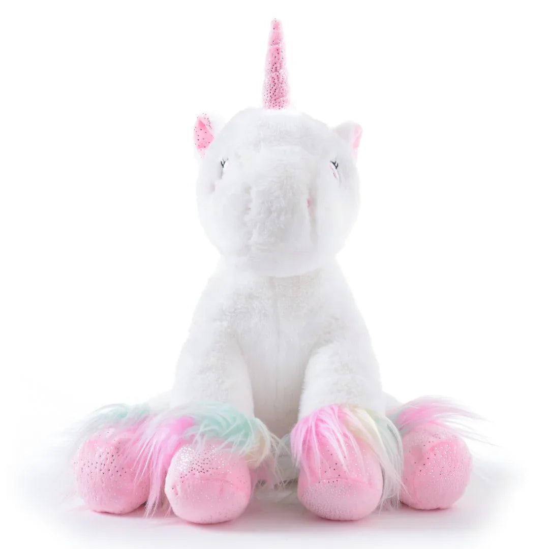 Stofftier einhorn selber basteln